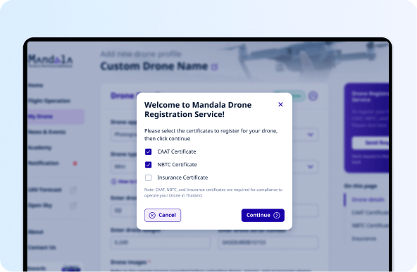 Drone Registration Simplified